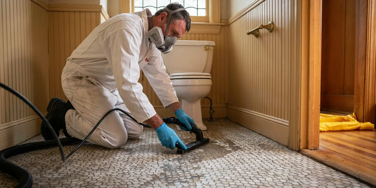 Water damage restoration in Johnston, RI