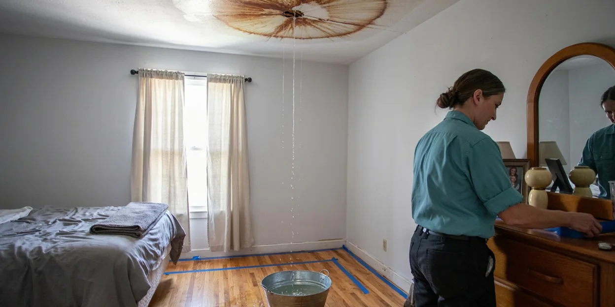 Ceiling Water Damage Repair in Cranston, RI